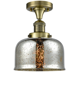 Franklin Restoration LED Semi-Flush Mount in Antique Brass (405|517-1CH-AB-G78-LED)