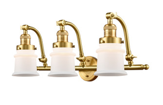 Franklin Restoration LED Bath Vanity in Satin Gold (405|515-3W-SG-G181S-LED)