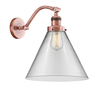 Franklin Restoration One Light Wall Sconce in Antique Copper (405|515-1W-AC-G42-L)