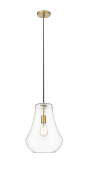 Fairfield LED Mini Pendant in Brushed Brass (405|491-1P-BB-G572-12-LED)