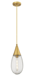 Downtown Urban LED Pendant in Brushed Brass (405|450-1P-BB-G450-6SCL)