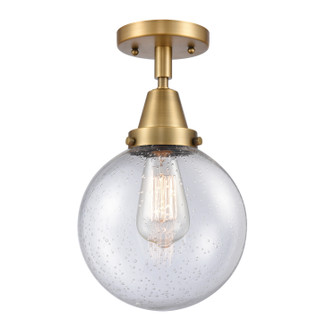 Caden LED Flush Mount in Brushed Brass (405|447-1C-BB-G204-8-LED)