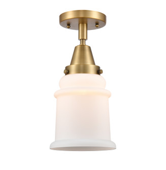 Caden LED Flush Mount in Brushed Brass (405|447-1C-BB-G181-LED)
