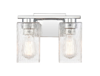 Auralume Two Light Bath Vanity in Polished Chrome (405|419-2W-PC-CL)