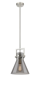 Newton One Light Mini Pendant in Brushed Satin Nickel (405|411-1SM-SN-G411-10SM)