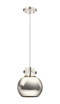 Downtown Urban One Light Pendant in Polished Nickel (405|410-1PS-PN-M410-8PN)
