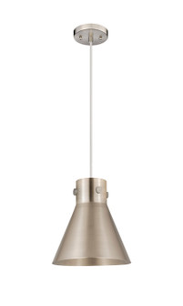 Downtown Urban One Light Pendant in Satin Nickel (405|410-1PM-SN-M411-10SN)