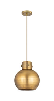 Downtown Urban One Light Pendant in Brushed Brass (405|410-1PM-BB-M410-10BB)