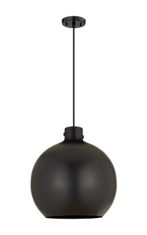 Downtown Urban One Light Pendant in Matte Black (405|410-1PL-BK-M410-18BK)