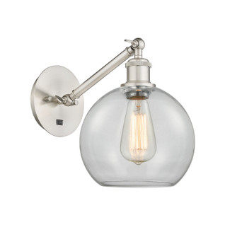 Ballston LED Wall Sconce in Brushed Satin Nickel (405|317-1W-SN-G122-8-LED)