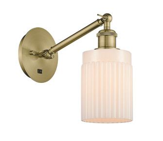Ballston One Light Wall Sconce in Antique Brass (405|317-1W-AB-G341)