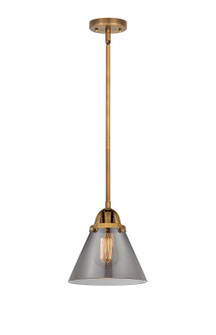 Nouveau 2 One Light Mini Pendant in Brushed Brass (405|288-1S-BB-G43)