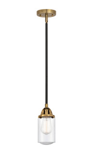 Nouveau 2 LED Mini Pendant in Black Antique Brass (405|288-1S-BAB-G314-LED)