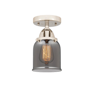 Nouveau 2 One Light Semi-Flush Mount in Polished Nickel (405|288-1C-PN-G53)