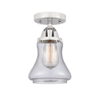 Nouveau 2 One Light Semi-Flush Mount in Polished Chrome (405|288-1C-PC-G194)