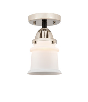 Nouveau 2 One Light Semi-Flush Mount in Black Polished Nickel (405|288-1C-BPN-G181S)