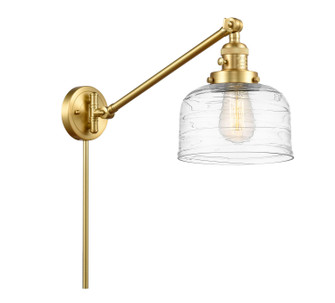 Franklin Restoration One Light Swing Arm Lamp in Satin Gold (405|237-SG-G713)