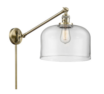 Franklin Restoration LED Swing Arm Lamp in Antique Brass (405|237-AB-G72-L-LED)