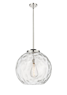 Ballston One Light Pendant in Polished Nickel (405|221-1S-PN-G1215-18)