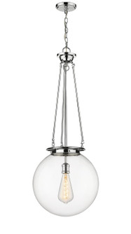 Essex One Light Pendant in Polished Chrome (405|221-1P-PC-G202-16)