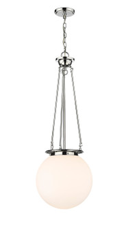 Essex One Light Pendant in Polished Chrome (405|221-1P-PC-G201-14)