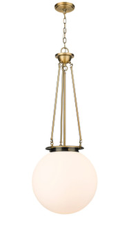 Essex One Light Pendant in Brushed Brass (405|221-1P-BB-G201-16)