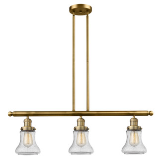 Franklin Restoration LED Island Pendant in Brushed Brass (405|213-BB-G194-LED)