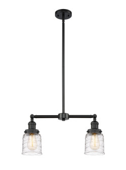 Franklin Restoration LED Island Pendant in Matte Black (405|209-BK-G513-LED)