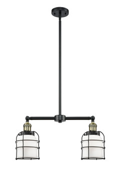 Franklin Restoration LED Island Pendant in Black Antique Brass (405|209-BAB-G51-CE-LED)