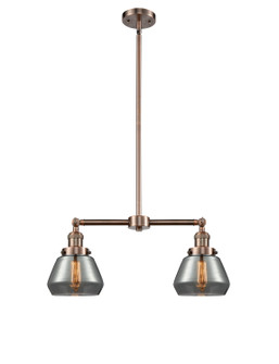 Franklin Restoration LED Island Pendant in Antique Copper (405|209-AC-G173-LED)