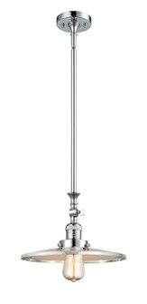 Franklin Restoration One Light Mini Pendant in Polished Chrome (405|206-PC-MFR-PC-12)