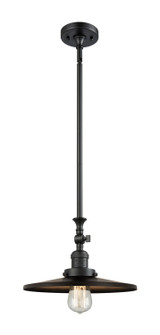 Franklin Restoration LED Mini Pendant in Matte Black (405|206-BK-MFR-BK-12-LED)