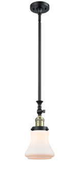 Franklin Restoration LED Mini Pendant in Black Antique Brass (405|206-BAB-G191-LED)