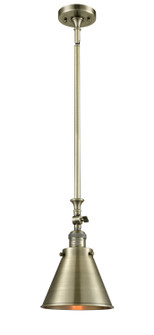 Franklin Restoration LED Mini Pendant in Antique Brass (405|206-AB-M13-AB-LED)