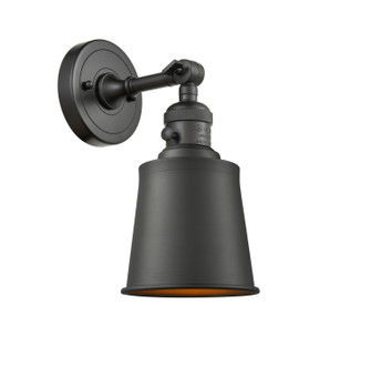 Franklin Restoration One Light Wall Sconce in Oil Rubbed Bronze (405|203SW-OB-M9-OB)