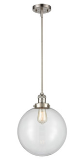 Franklin Restoration LED Mini Pendant in Brushed Satin Nickel (405|201S-SN-G202-12-LED)