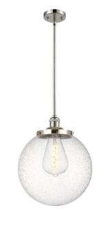 Franklin Restoration One Light Pendant in Polished Nickel (405|201S-PN-G204-14)