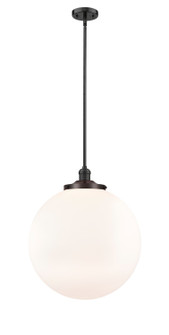 Franklin Restoration One Light Pendant in Oil Rubbed Bronze (405|201S-OB-G201-18)