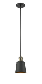 Franklin Restoration LED Mini Pendant in Black Antique Brass (405|201S-BAB-M9-AB-LED)