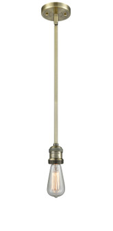 Franklin Restoration LED Mini Pendant in Antique Brass (405|201S-AB-LED)
