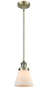 Franklin Restoration LED Mini Pendant in Antique Brass (405|201S-AB-G61-LED)