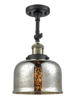 Franklin Restoration One Light Semi-Flush Mount in Black Antique Brass (405|201F-BAB-G78)