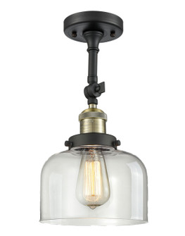 Franklin Restoration LED Semi-Flush Mount in Black Antique Brass (405|201F-BAB-G72-LED)