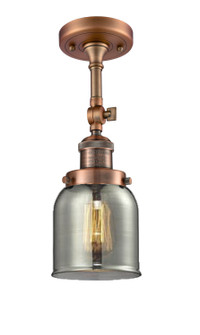 Franklin Restoration LED Semi-Flush Mount in Antique Copper (405|201F-AC-G53-LED)