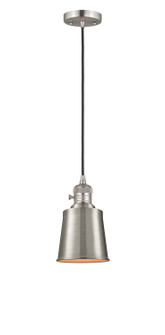 Franklin Restoration LED Mini Pendant in Brushed Satin Nickel (405|201CSW-SN-M9-SN-LED)