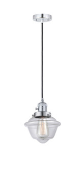 Franklin Restoration One Light Mini Pendant in Polished Chrome (405|201CSW-PC-G532)