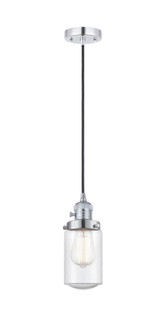 Franklin Restoration One Light Mini Pendant in Polished Chrome (405|201CSW-PC-G314)