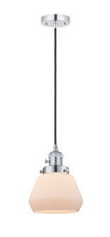 Franklin Restoration One Light Mini Pendant in Polished Chrome (405|201CSW-PC-G171)