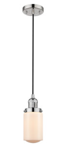 Franklin Restoration LED Mini Pendant in Polished Nickel (405|201C-PN-G311-LED)