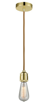 Winchester One Light Mini Pendant in Gold (405|100GD-10CR-2GD)